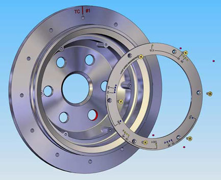 LSE trigger ring for Lycoming mini sensor installation.  Designed to trigger LSE Plasma CDI electronic ignition systems- powering efficiency.